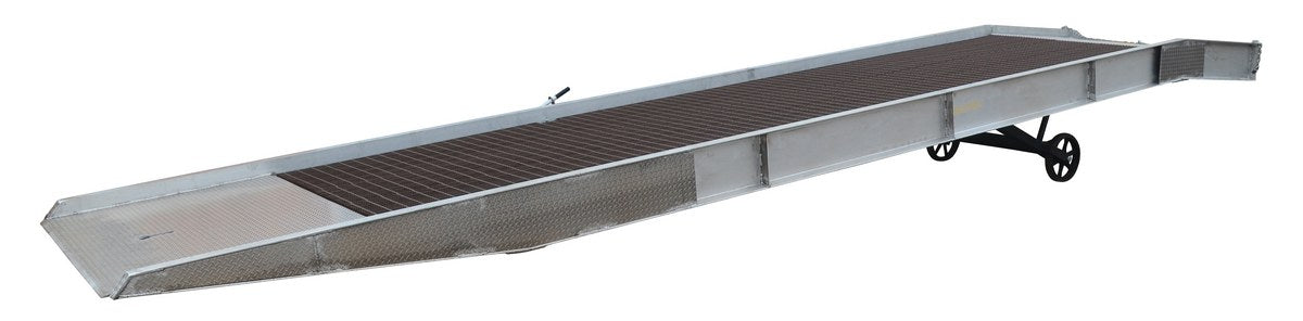 Vestil aluminum yard ramps family photo — overall view