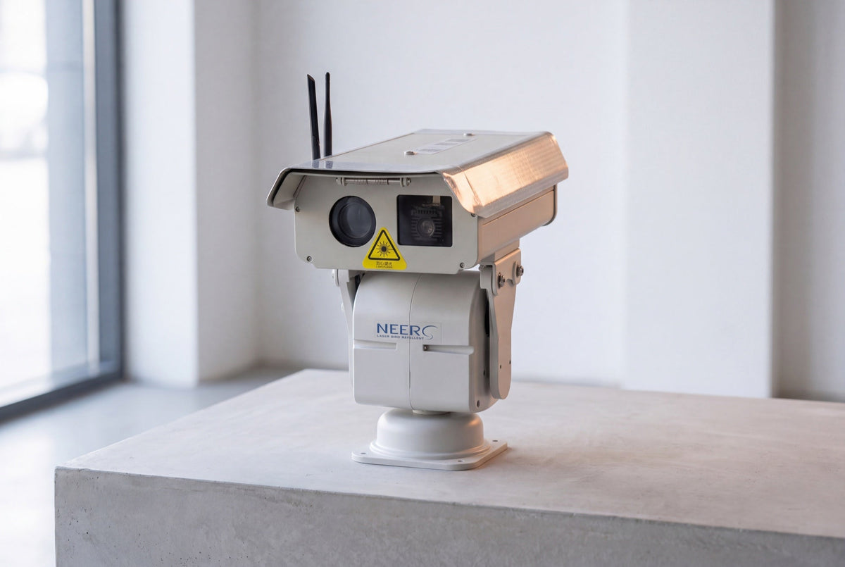 NEERG AI laser and camera assembly detail